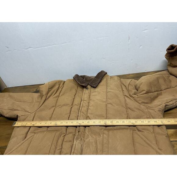 Walls Outdoors Men's 2XL Quilted Work Jacket Zipper Front Distressed - Picture 9 of 16